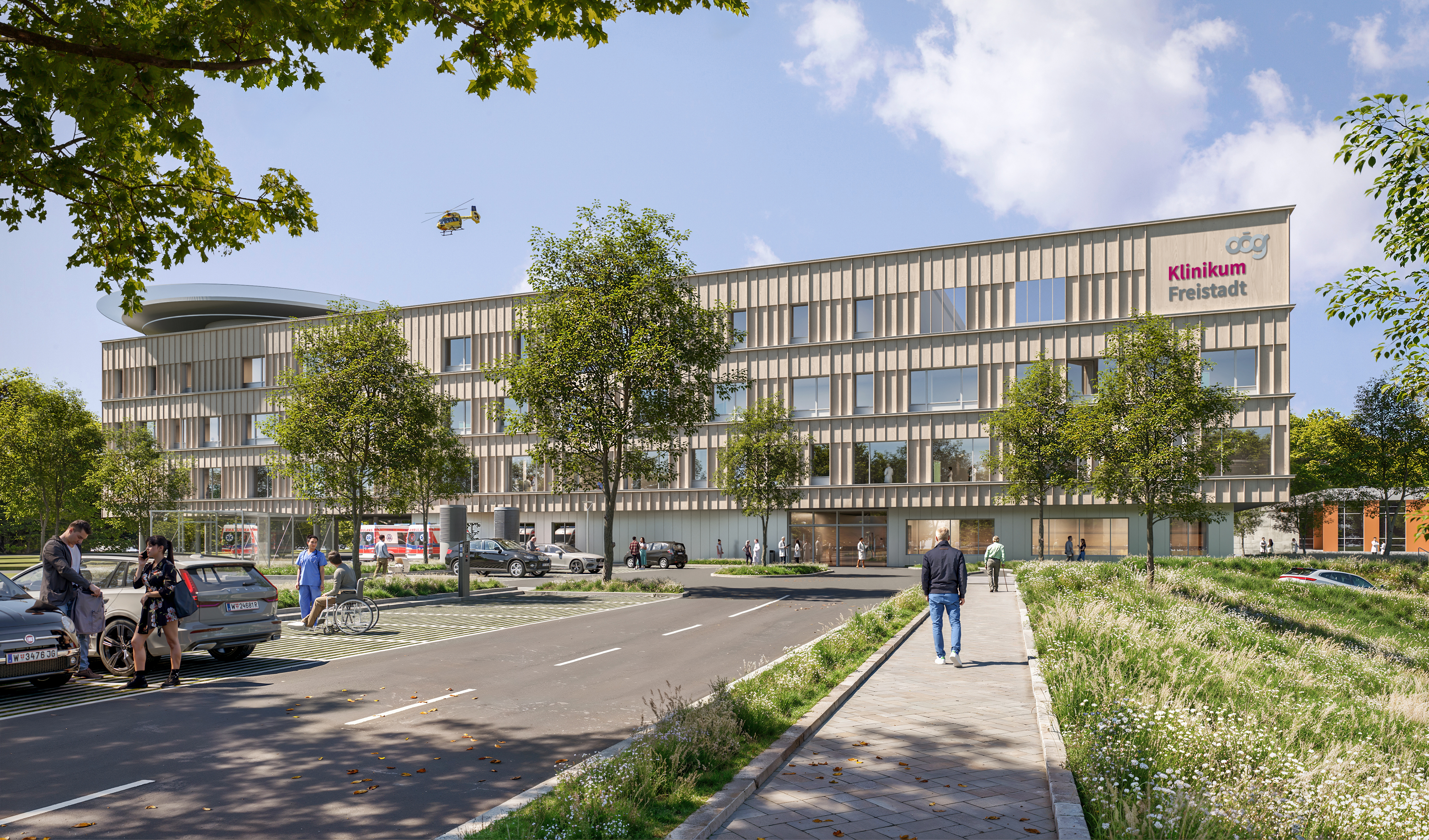 Klinikum Freistadt Neubau BTC