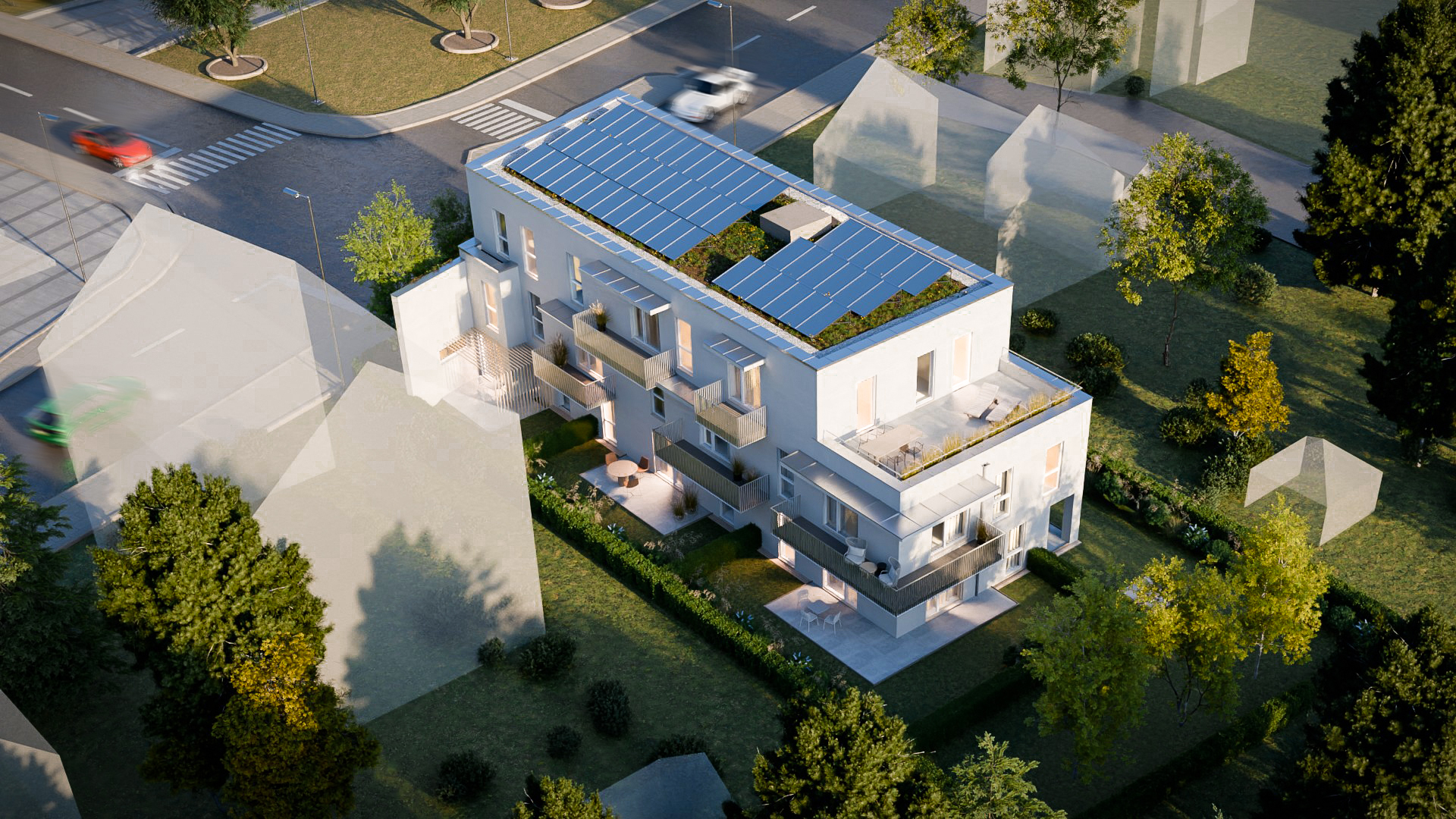 Neubau Eines Wohnhauses mit 10 Wohneinheiten