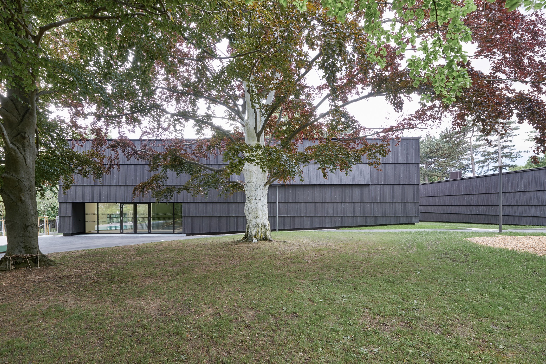 Turnhalle - Modellschule Gersthof