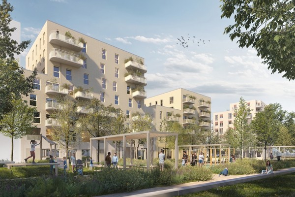 Wohnhausanlage Hausfeldsiedlung L4