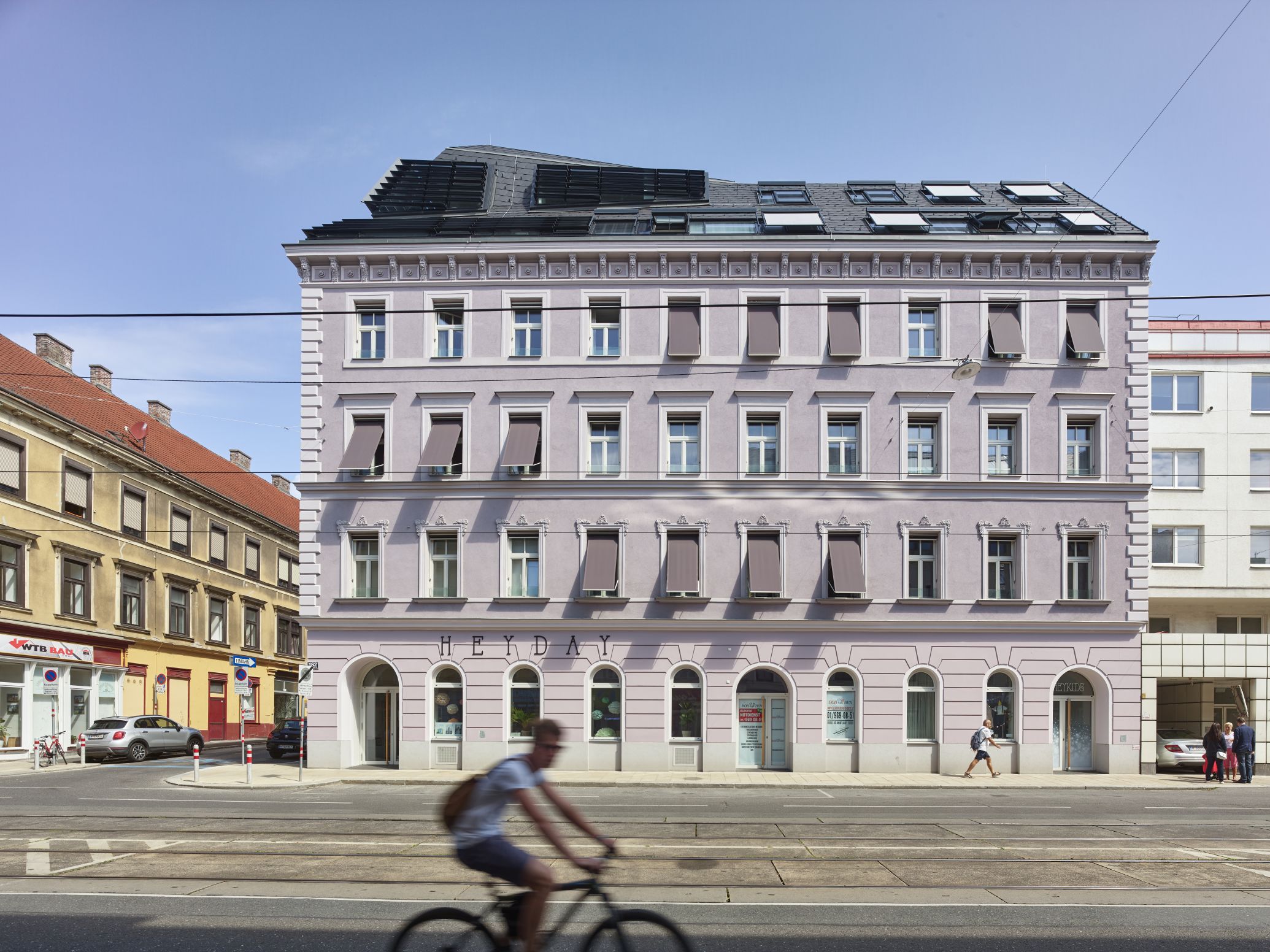 Sanierung und DG-Ausbau, Mariahilfer Straße 182