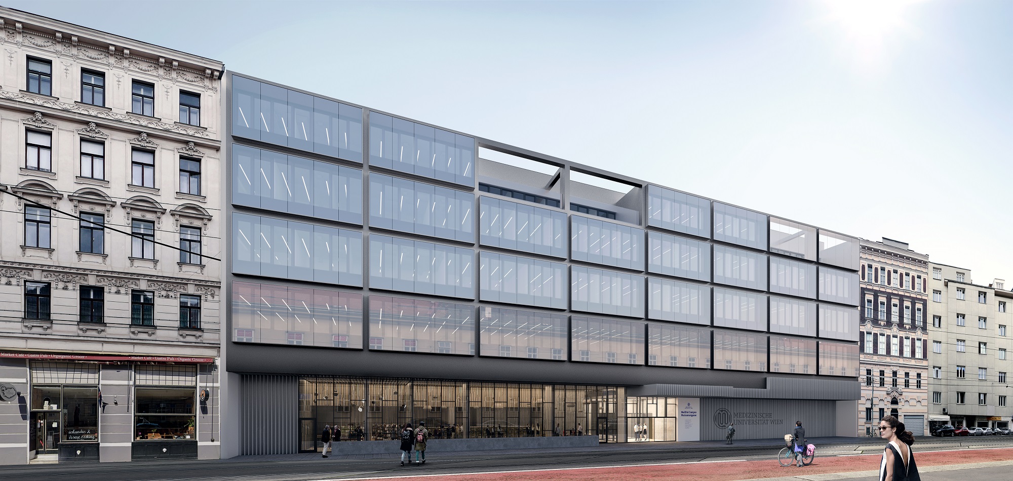 MedUni Campus Mariannengasse (MCM) Wien - Hauptgebäude Sanierung
