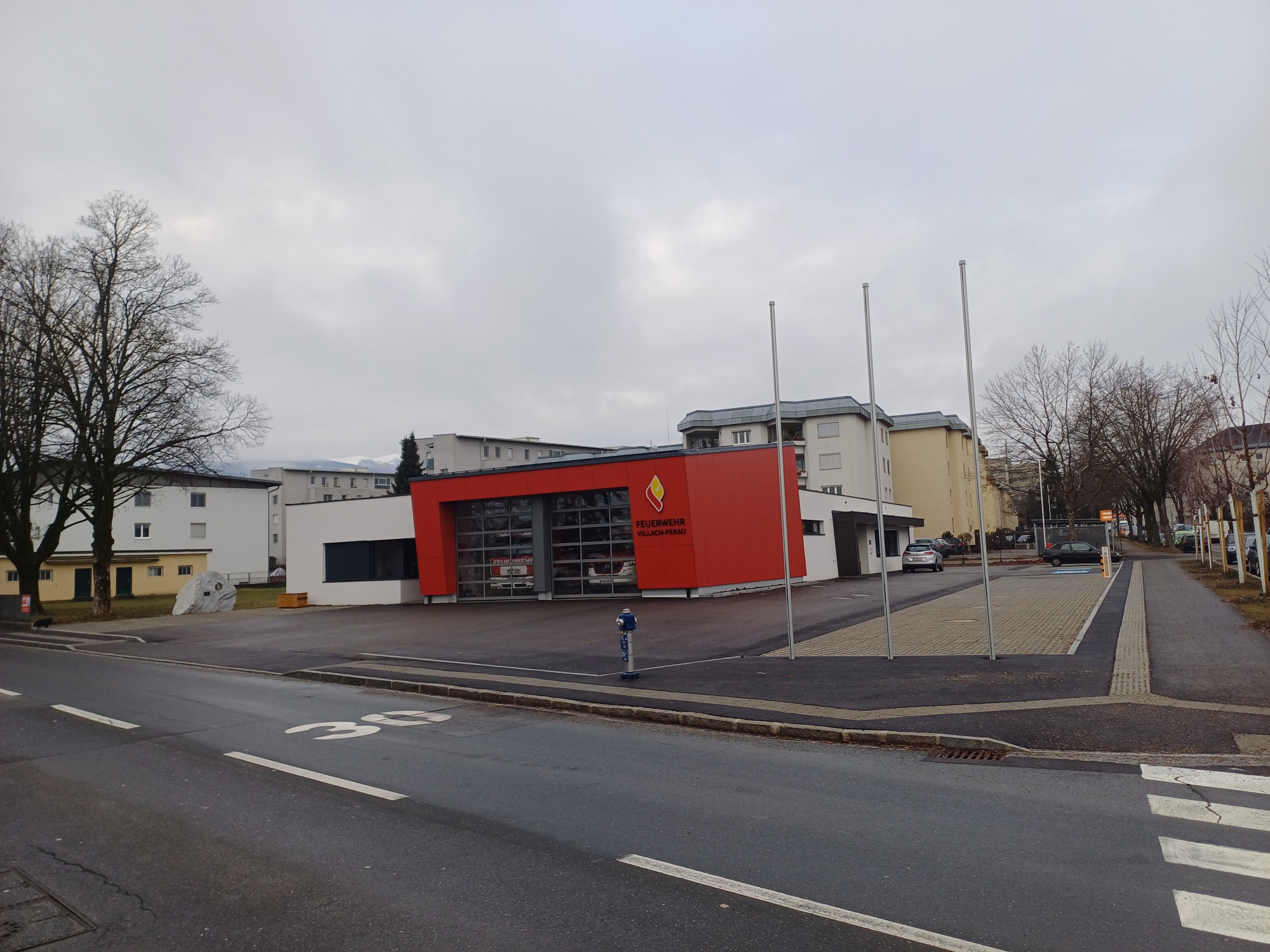 Neubau Feuerwehrhaus und Veranstaltungsstätte Volkshaus Perau