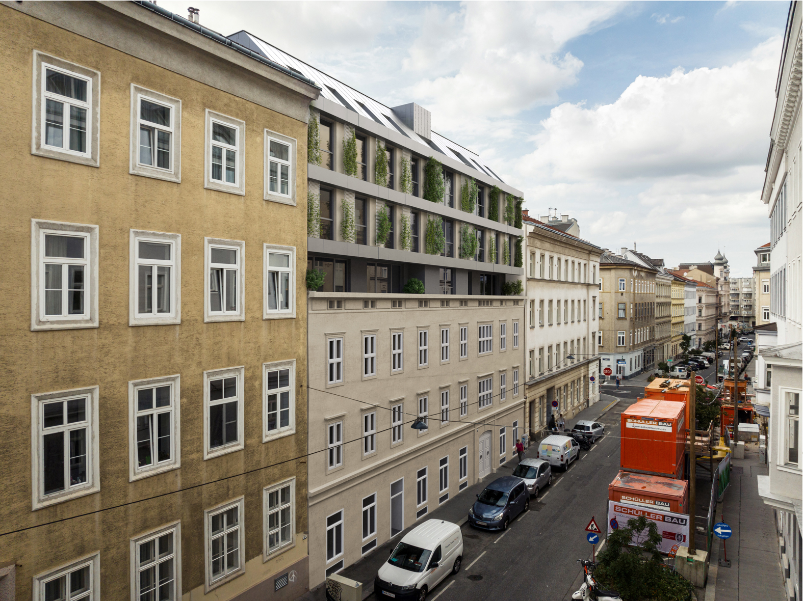 Um- und Zubau WHA Spengergasse 45