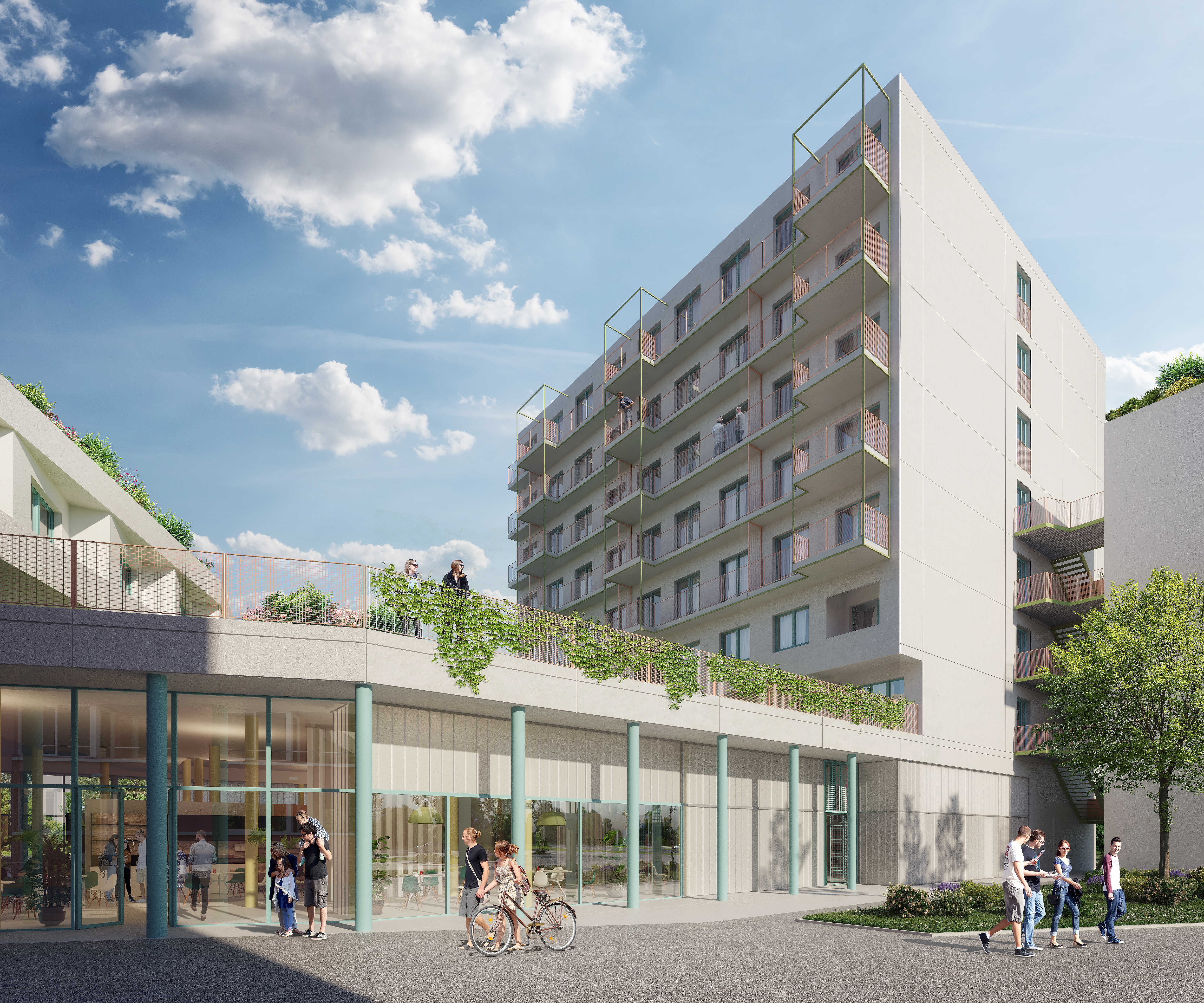 An der Schanze - Bauplatz J